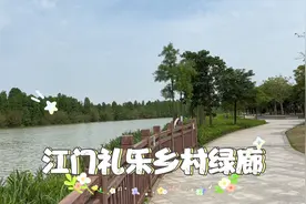 周末来到江门江海区礼乐乡村绿廊逛逛，这里空气清新，环境优美