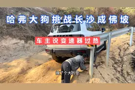 哈弗大狗挑战长沙成佛坡，车主说变速器过热，全程真实无剪辑视频视频封面