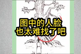 这也太为难人了吧，图中到底有几张人脸？找到6张的，都是人才…视频封面