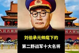 刘伯承元帅麾下的第二野战军″十大名将"#将军视频封面