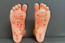 每个足底穴标注相对应，记得点赞收藏（高清版）