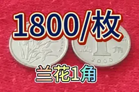 这种不起眼的兰花1角硬币一枚价值1800看看你家有吗视频封面