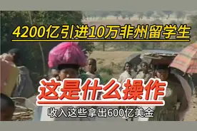 4200亿引进10万名非州黑人，是崇洋媚外还是另有隐情？视频封面