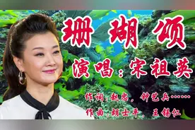 著名歌唱家宋祖英演唱红色经典《珊瑚颂》，天籁之音，百听不厌！视频封面