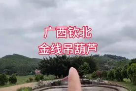 广西钦北风景，金线吊葫芦
