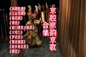 京腔京韵京歌十首 悱恻缠绵 大气磅礴 一声入耳 荡气回肠百听不厌