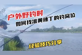 户外野钓时，如何找准黄辣丁的钓窝位，经验技巧分享视频封面