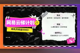 网易云云梯计划 月收益5000+视频封面