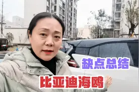 提车60天才知道比亚迪海鸥的真正缺点，不要完全相信网上说的话
