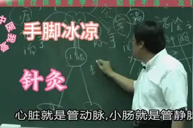 倪师:中医上手脚冰凉的原因，心脏小肠热不够，快来围观