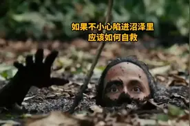 如果你在野外不小心陷入沼泽，应该如何自救？