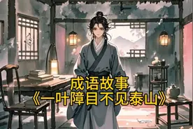 成语故事《一叶障目不见泰山》视频封面