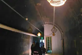 石家庄人防通山工程现以灯光秀喜迎八方来客！