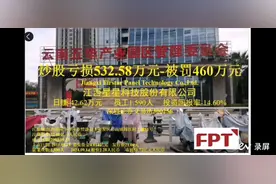 内幕交易亏损532万-重罚460万-星星科技1,590人-半年亏损7,779万视频封面