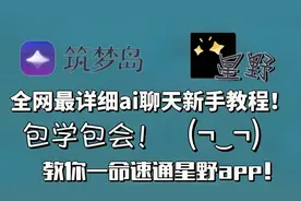 👀全网最详细ai聊天新手教程！包学包会！视频封面