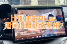 比亚迪宋Plus如何设置动态壁纸？