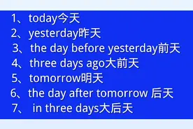 慢速 零基础 高频实用口语 today今天