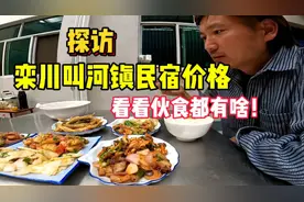 自驾洛阳栾川县避暑，来到叫河镇看看60元一天的民宿伙食都吃啥！