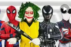 鬼面人闯入蜘蛛侠的家，还把他们全部给抓了起来视频封面
