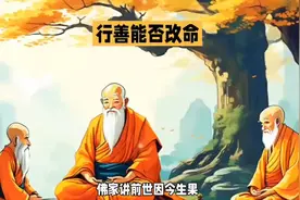佛家讲前世因今生果，行善能否改命？🙏🍂视频封面