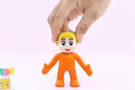 用橡皮泥捏小人视频封面