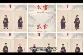 清代官职品级详解