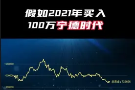 100万本金21年初自己做主买了电池龙头宁德时代视频封面