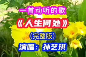 孙艺琪原唱《人生何处》完整版，歌词伤感、合声整齐划一，好听。视频封面