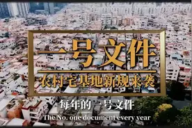 2025一号文件，宅基地新规大揭秘！视频封面