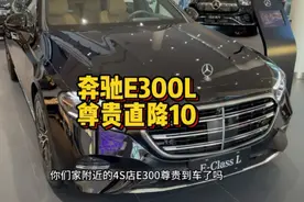 奔驰E300L尊贵和豪华有何区别？两款车你会怎么选？