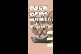 高德导航足迹回放制作方法