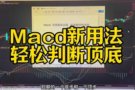 Macd新用法，轻松判断顶底视频封面