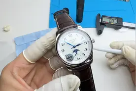 APS浪琴名匠四针月相细节讲解做工评测