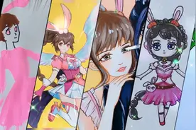 不同老师画的小舞，来看看谁画的更好看视频封面