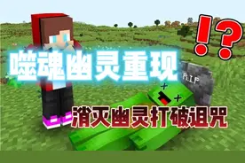 MC我的世界：噬魂幽灵重现世界，消灭幽灵打破诅咒拯救大傻春！