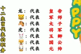 十二生肖代表的职务视频封面