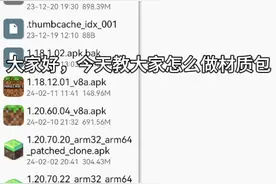 基岩版材质包教程1（有错欢迎指正）
