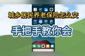 城乡居民养老保险怎么交，手把手教你会视频封面