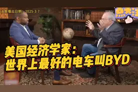 美国经济学家：世界上最好的电车叫BYD