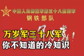 解放军头等主力，解放战争从最北打到最南，万岁军38军的冷知识视频封面