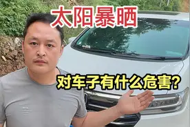 夏天车子停太阳下暴晒和停在树下，哪种更伤车？修理工现场告诉你视频封面