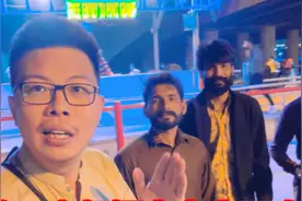 请我的三个保镖去富人区吃海鲜，在巴基斯坦体验一下有钱人生活视频封面