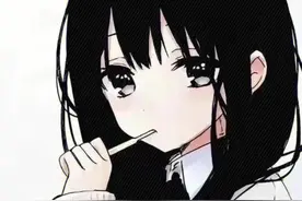 可爱的黑白头像，包括其他颜色视频封面