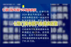汽车新规来了：新能源车6年报废？我没听错吧：刚买的车就贬值视频封面