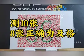 驾考色弱色盲模拟测试图大全