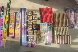 大年初一放鞭炮，东北媳妇放二踢脚，把老公吓得哇哇大叫