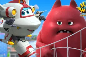 儿童动画：怪物追击超级飞侠，乐迪带小美引诱，米粒米克一招解决