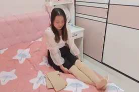 小伙买来丝袜，媳妇说是打底裤，穿上后太美了，丝袜打底裤咋区分视频封面