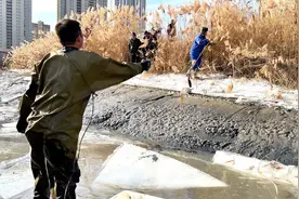 排水沟抽水鲤鱼全部死亡为何？东子扔上去直接开抢，究竟能吃吗？