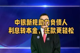 中银新规助力负债人，利息转本金，还款更轻松视频封面